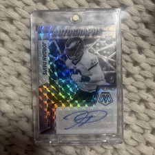 2022 Mosaic Jordan Davis Rookie Auto Mosaic RC  Eagles