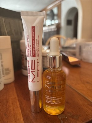 Dermelect Revitalite Eyelid Circle Corrector & Rapid Repair Radiance Remedy Oil