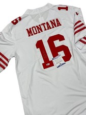 Football NFL Joe Montana Signed Jersey Autographed BAS AUTHENTICATION