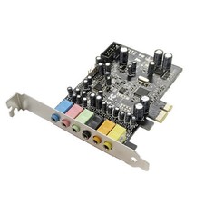 7.1 Channel PCI-E Sound Card 24bit 192kHz Audio Audio Card Used