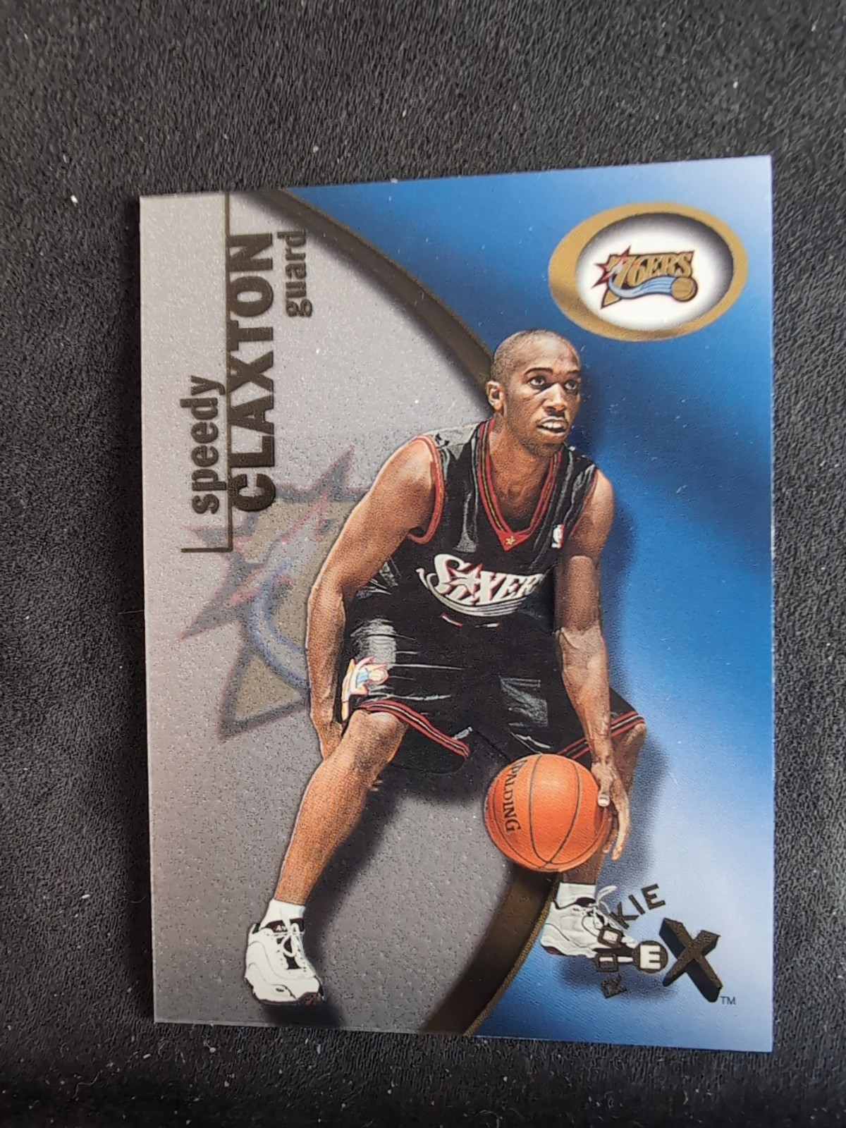 2000-01 EX - Rookie Speedy Claxton #109 Essential Credentials Future /21 (RC)