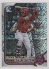 2022 Bowman Chrome Prospects Shimmer Refractor Adrian Placencia #BCP-205 0w27