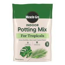 Miracle-Gro Indoor 6 Quart(s) Tropical and succulent Potting soil mix