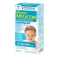Mylicon Gas Relief Drops for Infants and Babies, Original Formula, 0.5 Fluid