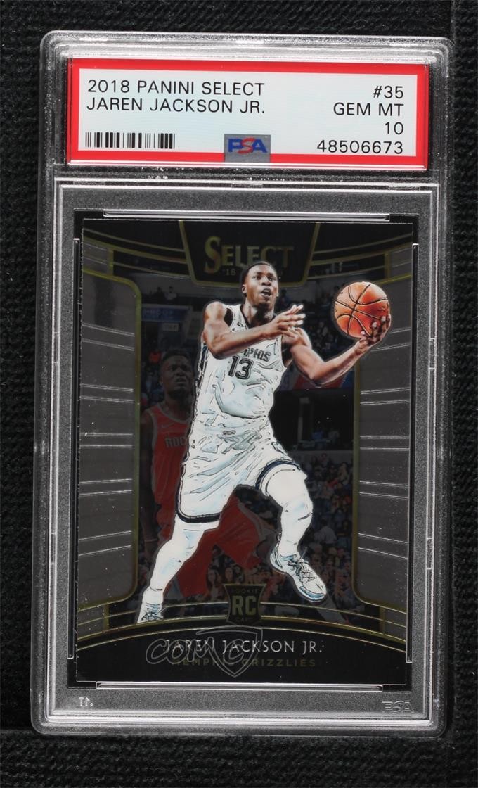 2018-19 Panini Select Concourse Jaren Jackson Jr #35 PSA 10 GEM MT Rookie RC yf1
