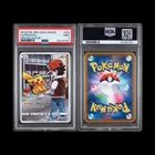 2019 POKEMON JAPANESE SUN & MOON DREAM LEAGUE #054 FULL ART/PIKACHU PSA 9