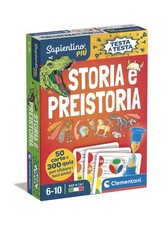 Clementoni 16442 Sapientino Plus Head Prestory-Educational Game for 6 Years, Qui
