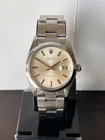 Authentic Rolex Oysterdate Precision 6694 Smooth Bezel Watch 34mm Eggshell Dial