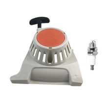 Replace Recoil Starter with Spark Plug For STIHL FS91 FS111 FS131 KM91R KM111R