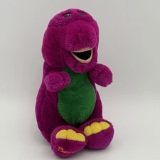 Vintage BARNEY Plush 1992 Dakin The Lyons Group 11" tall