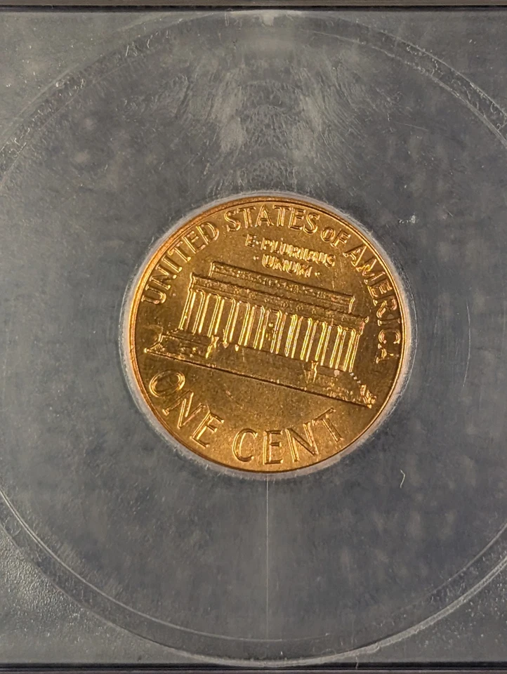 1976 D MS 67 Lincoln Memorial Cent ICG New AUSTIN HUTTO Signed White Label - Image 4 of 4