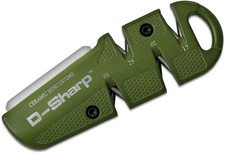 Afilador de cuchillos Lansky D-SHARP Diamond Pull Through Quad Angle verde DSHARP