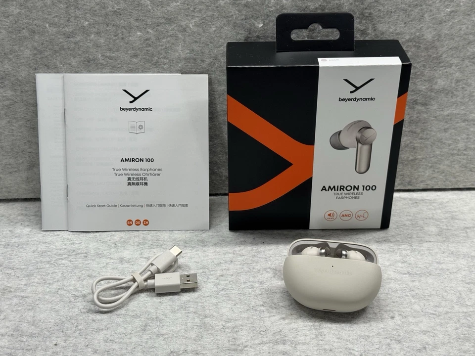 Beyerdynamic AMIRON 100 Wireless Earphones with ANC - Cream - RRP £159 - Image 3 of 4