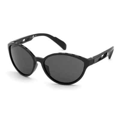 Adidas SP0012 01A Black Round Plastic Sunglasses Frame 61-16-125 SP0012
