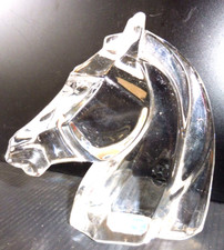 CRISTAL J.G. DURAND UNE TETE DE CHEVAL