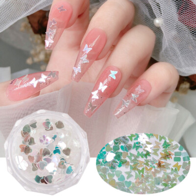  Sérécénes Nageldekoration Dekoration Von Nagelsamen Aus Reflektierenden F