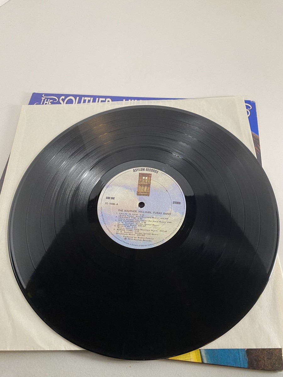 The Souther Hillman Furay Band 1974 LP Asylum 7E-1006-A Gatefold