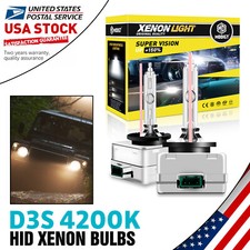 2x D3s 4200k Warm White Hid Xenon Headlight Light Bulbs Oem Replace For Philips 2x D3s 4200k Warm White Hid Xenon Headlight Light Bulbs Oem Replace For Philips