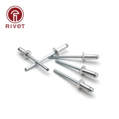 DIN 15978 M4.8 M5 Blind Rivet Countersunk Head Open Type Pop 50/100/200PCS