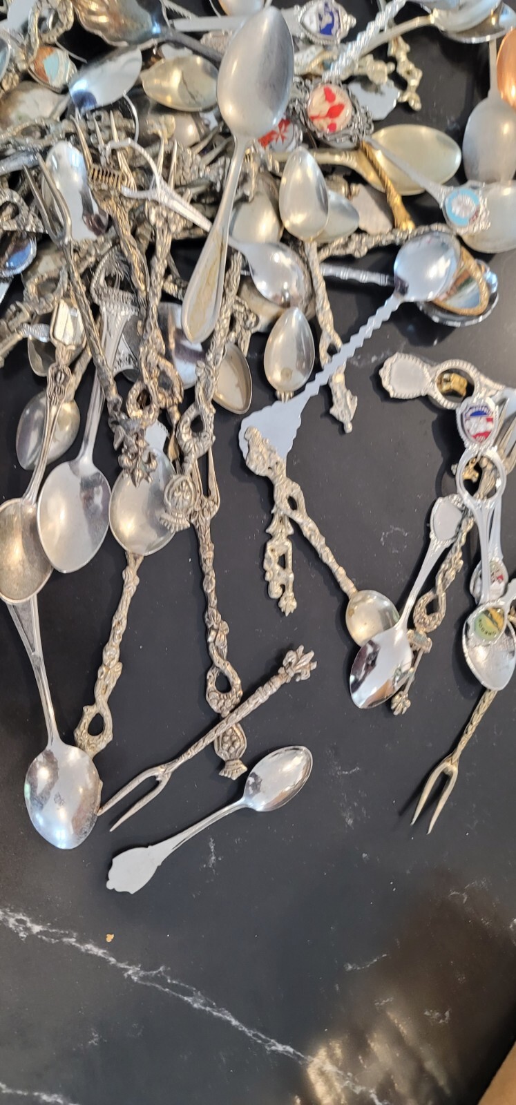 Vintage souvenir spoon lot of 111 eBay