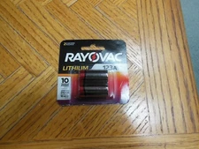Rayovac Lithium Battery, Cr123A, 3 V - 2 per PK - RL123A2G