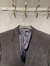 Tom James Blazer Men 42L Surgeon C Savile Corduroy Holland Sherry Velvet Bespoke