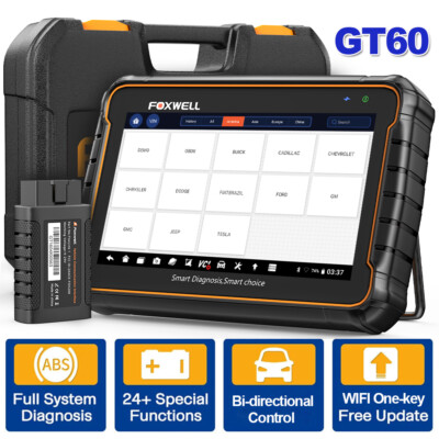 FOXWELL GT60 BT Bidirectional OBD2 Scanner Auto Diagnostic Scan Tool All System
