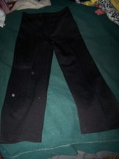 VTG Wendy Winter Black Pull On Pants Size 12P in Excellent Shape Elastic Waist