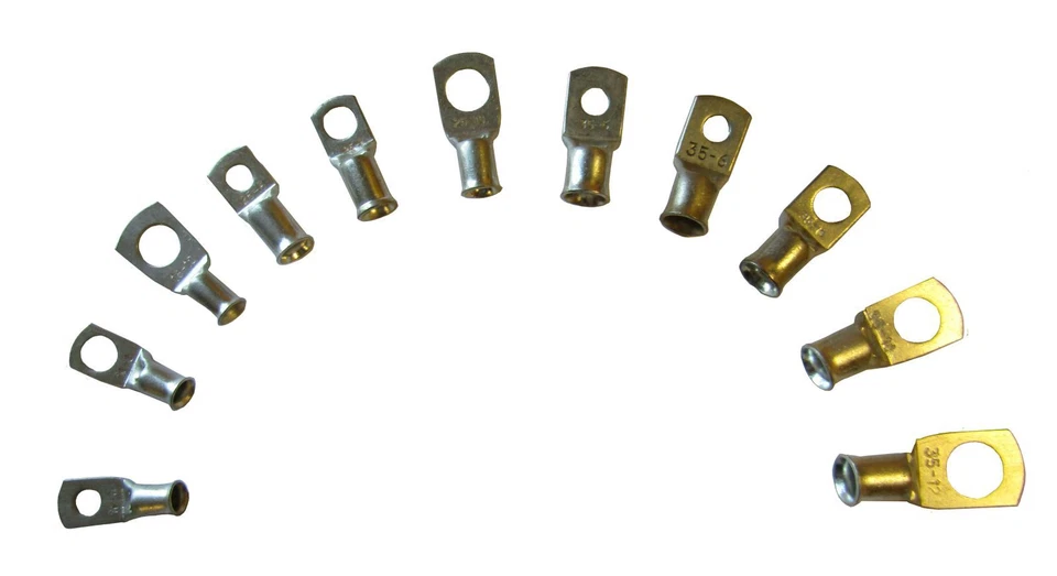 XTREMEAUTO Xtreme Auto Electical Copper Tube Battery Starter Crimp Connector Lug Terminals