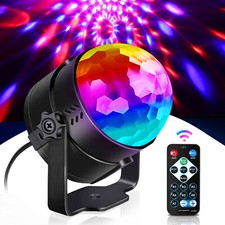 Disco Party Ball light RGB LED Strobe Stage Magic Ball Lights DJ Show KTV Club