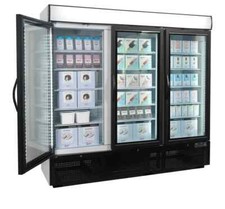 NEW UPRIGHT TRIPLE GLASS DOOR DISPLAY FOOD FREEZER ICE CREAM RRP £6375
