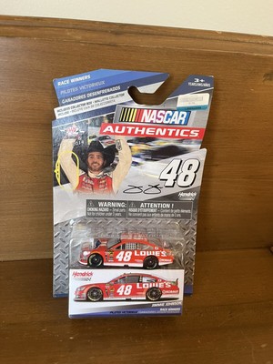 Jimmie Johnson #48 2015 NASCAR Authentics Red Vest Texas 500 Winner 1/64 Diecast