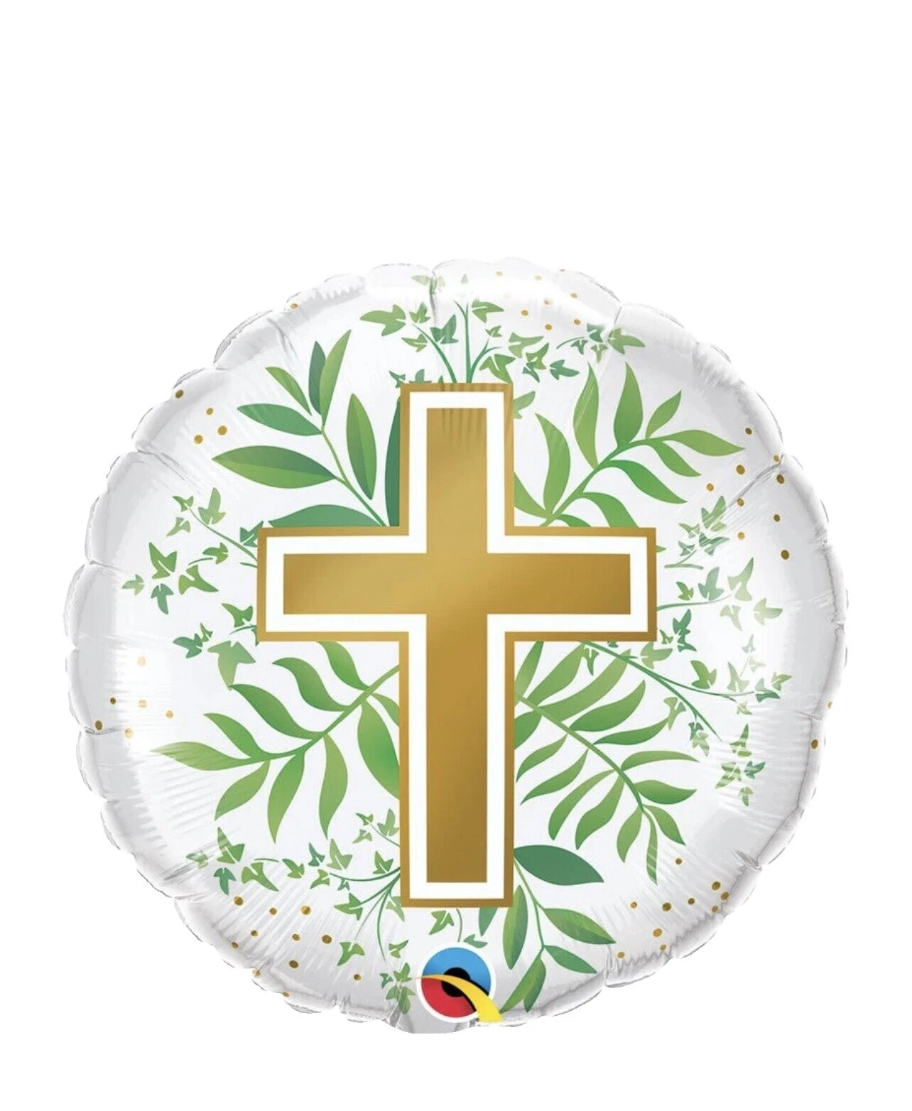 White Christmas Party Foil Balloons