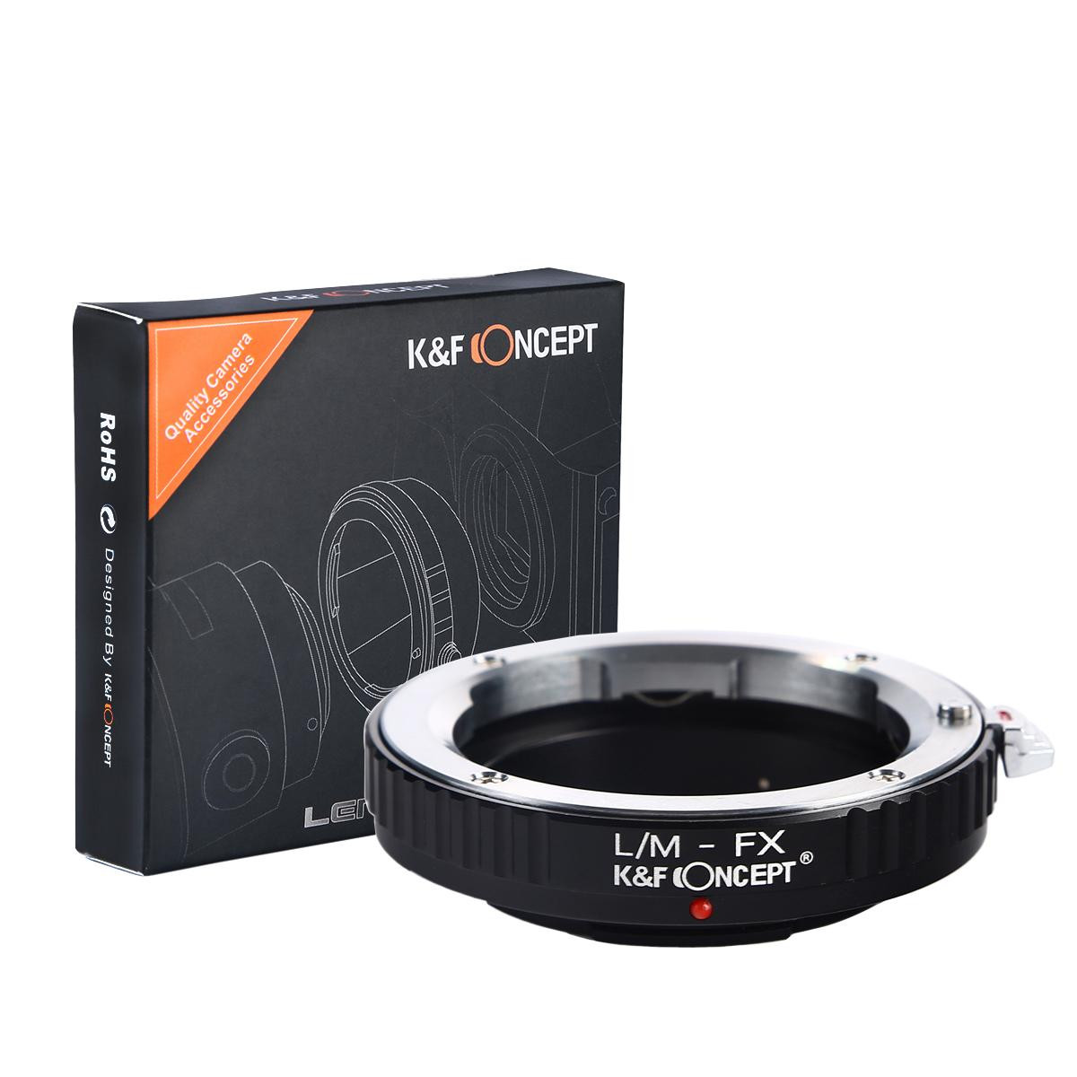 K&F Concept Leica M to Fujifilm Fuji X Mount Lens Adapter - KF06.100