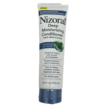 Nizoral Deep Moisturizing Conditioner Mint Tea Tree Oil All Hair OPENED.  141
