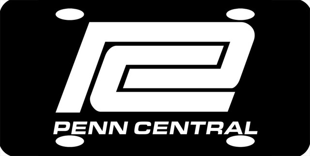Penn Central Logo Railroad Train License Plate | eBay
