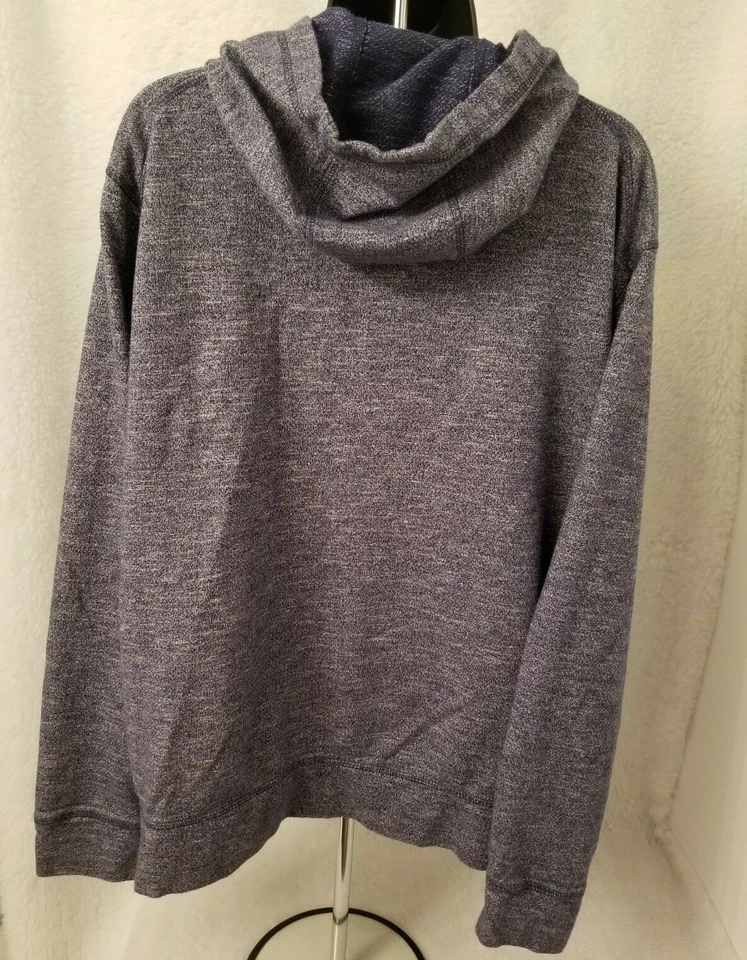 Abrigo Chaqueta Para Hombre Paradise Collection Talla L Grande Azul Blanco Pista Foto 4 de 4