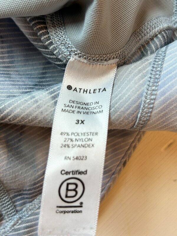 Athleta Salutation Fitted Jacket Full Zip Ribbed … - image 10