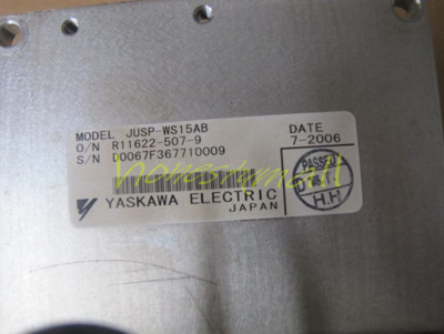 1PC USED Yaskawa JUSP-WS15AB 1.5kw Servo Amplifier