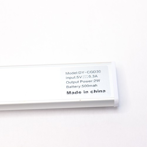 Intelligent Light Human Body Sensor LED Rechargeable Cabinet Lamp Bar DY-CGD30 - Picture 3 of 6