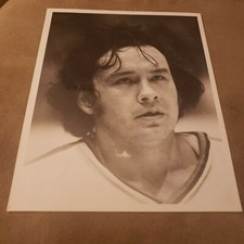 Reggie Leach original Type 1 photo 1974-75 Flyers Broad Street Bullies