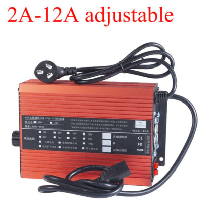 ORION advantage 充電器（LIPO,LIFE,NIMH,NICD) Amazon.com: 54.6V 2A Fast Charger 7 in 1 Plugs Universal for 48V