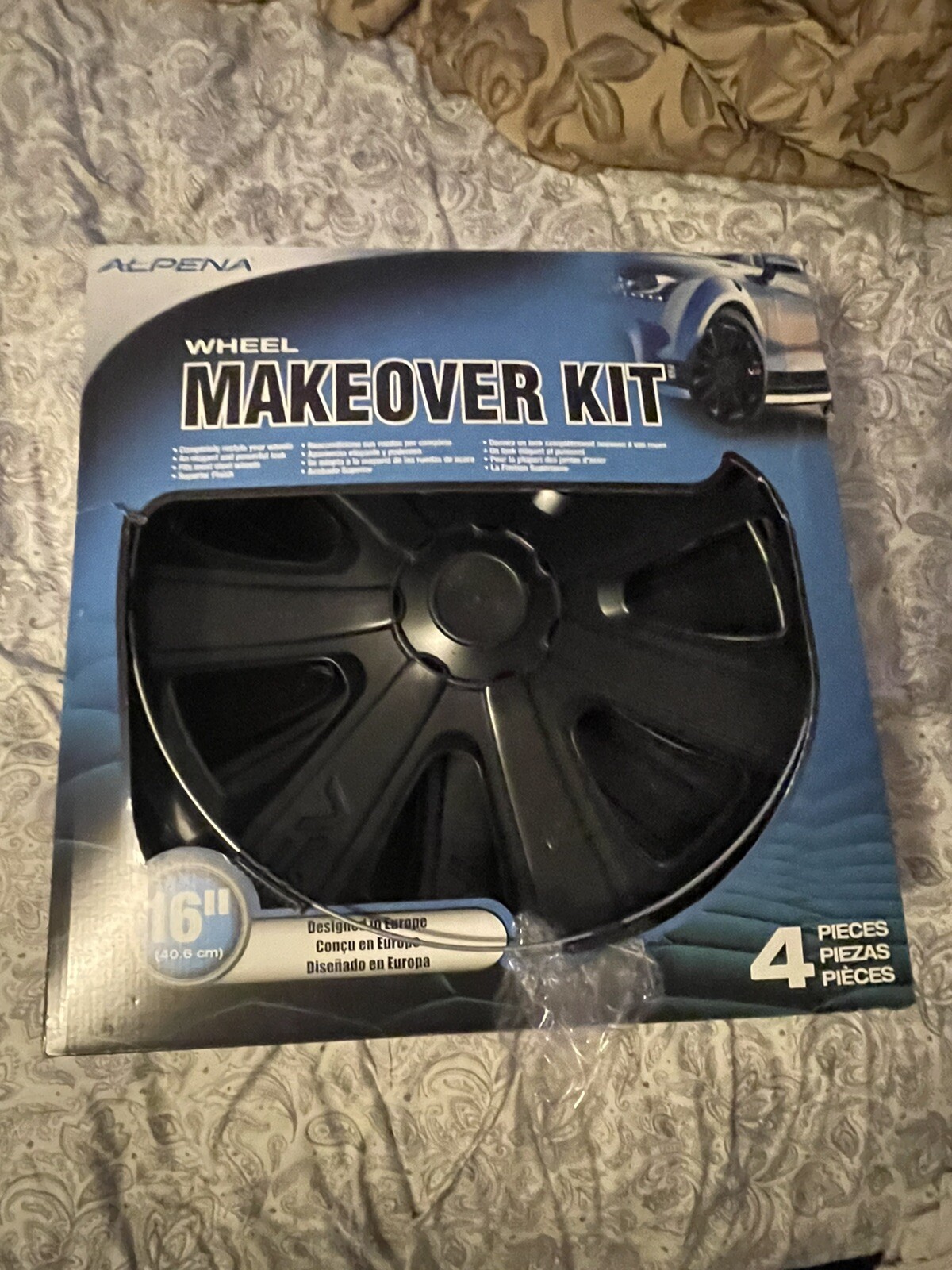 Alpena 58260 VR Carbon Wheel Cover Kit Black 16 Inch Pack of 4 New eBay