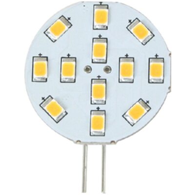 Scandvik 41030 LED G4 Wafer Side-Pin Bulb, Lumen 170, Warm White