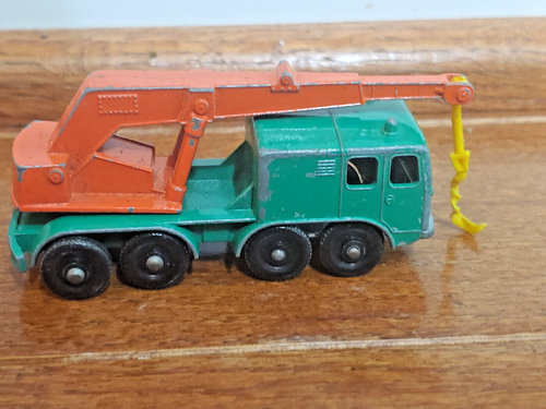 Lesney Matchbox Gru a 8 ruote n. 30 1965 Verde Made In Regno Unito - Foto 2 di 5