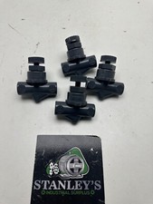 Heyward 1/4 PVC Needle Valve New lot of 4