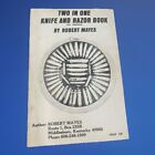 1971 Edition Two In One Knife And Razor Book And Price Guide By Robert Mayes