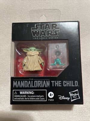 Star Wars Black Series Mandalorian The Child Baby Yoda Grogu 1.1-Inch ...