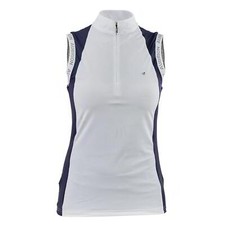 Shires Aubrion Kinder Newbel &auml;rmelloses Show Shirt - marineblau