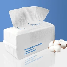 80 Count Clean Skin Clean Towels Ultra Soft Face Towel Disposable Dry Wipes New